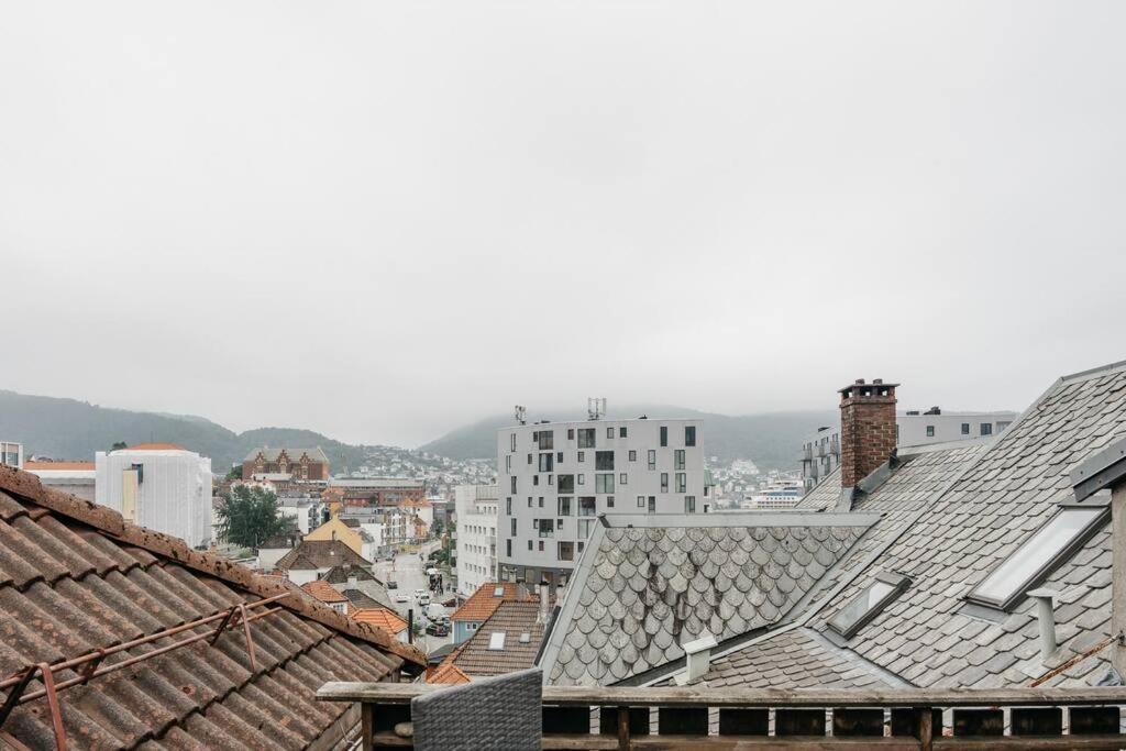 Centrum Condo With Terrace Bergen Buitenkant foto